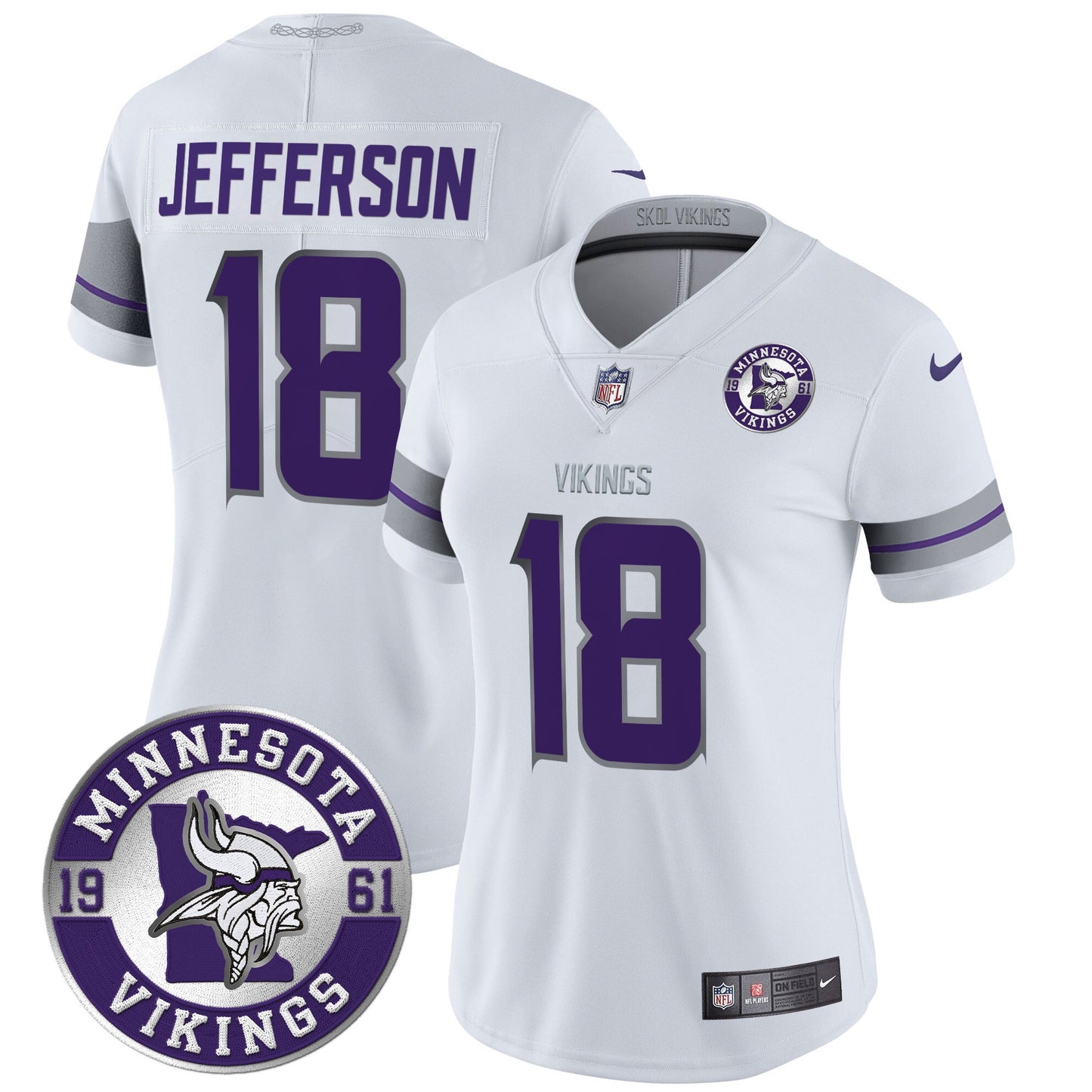 White - Justin Jefferson