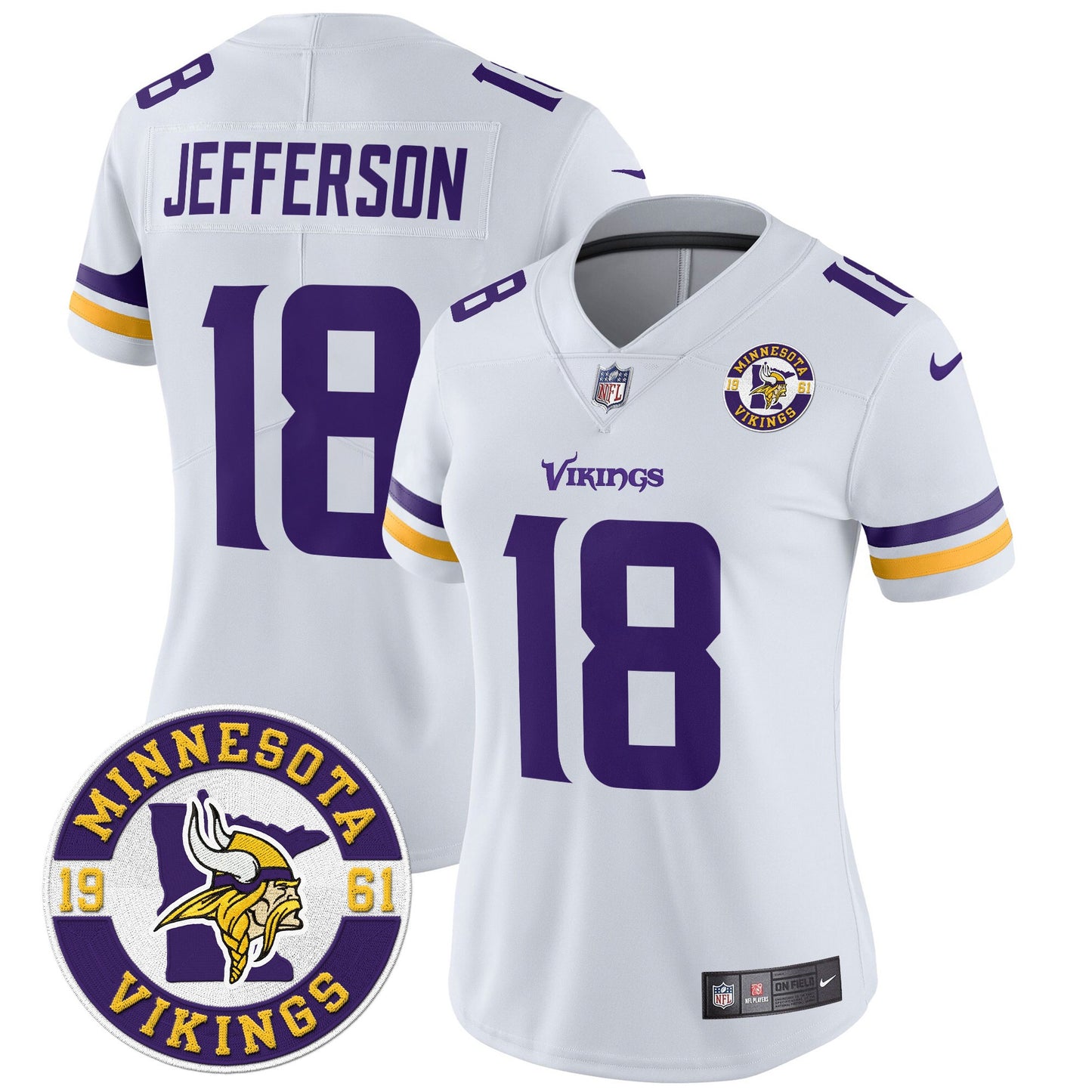 White - Justin Jefferson
