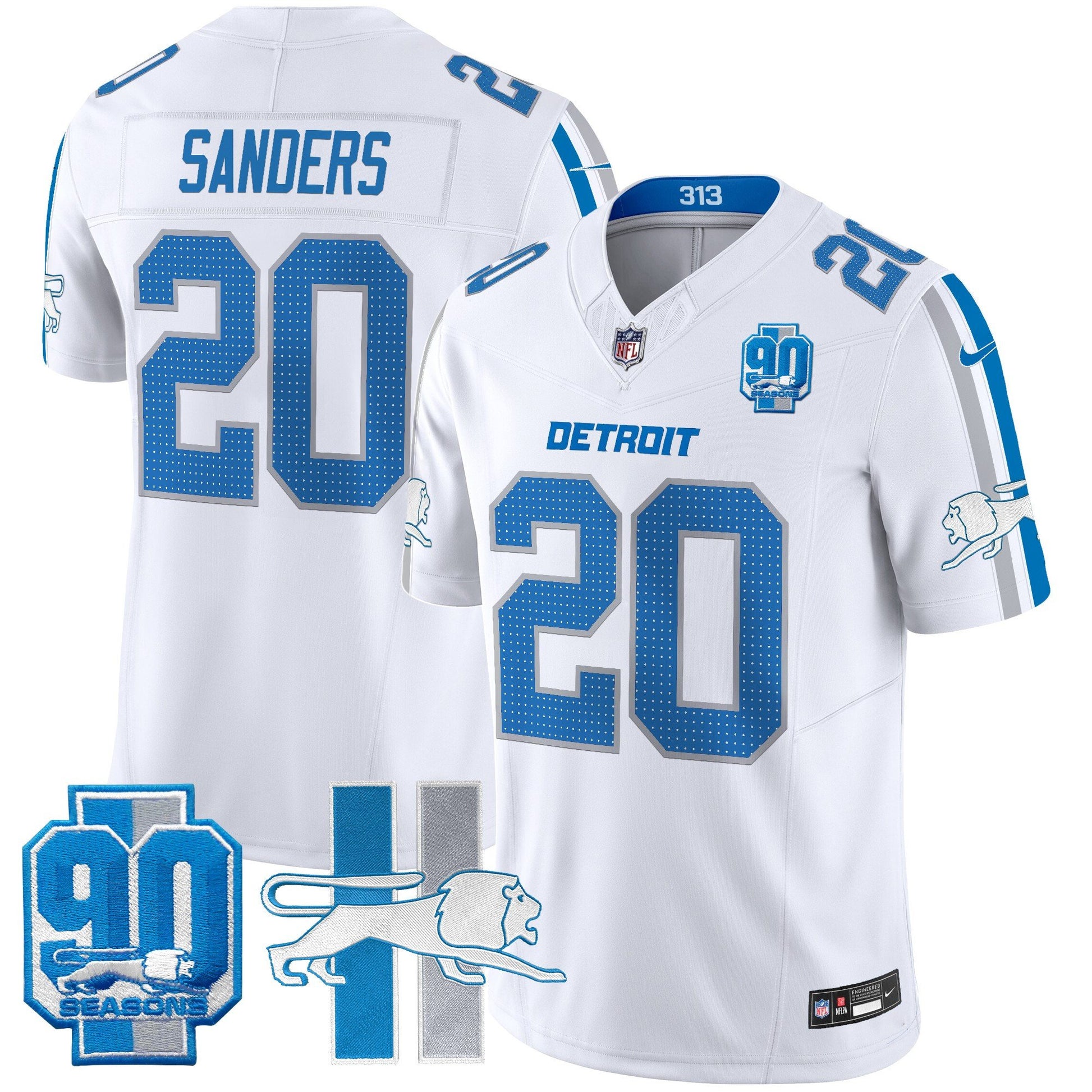 White - Barry Sanders