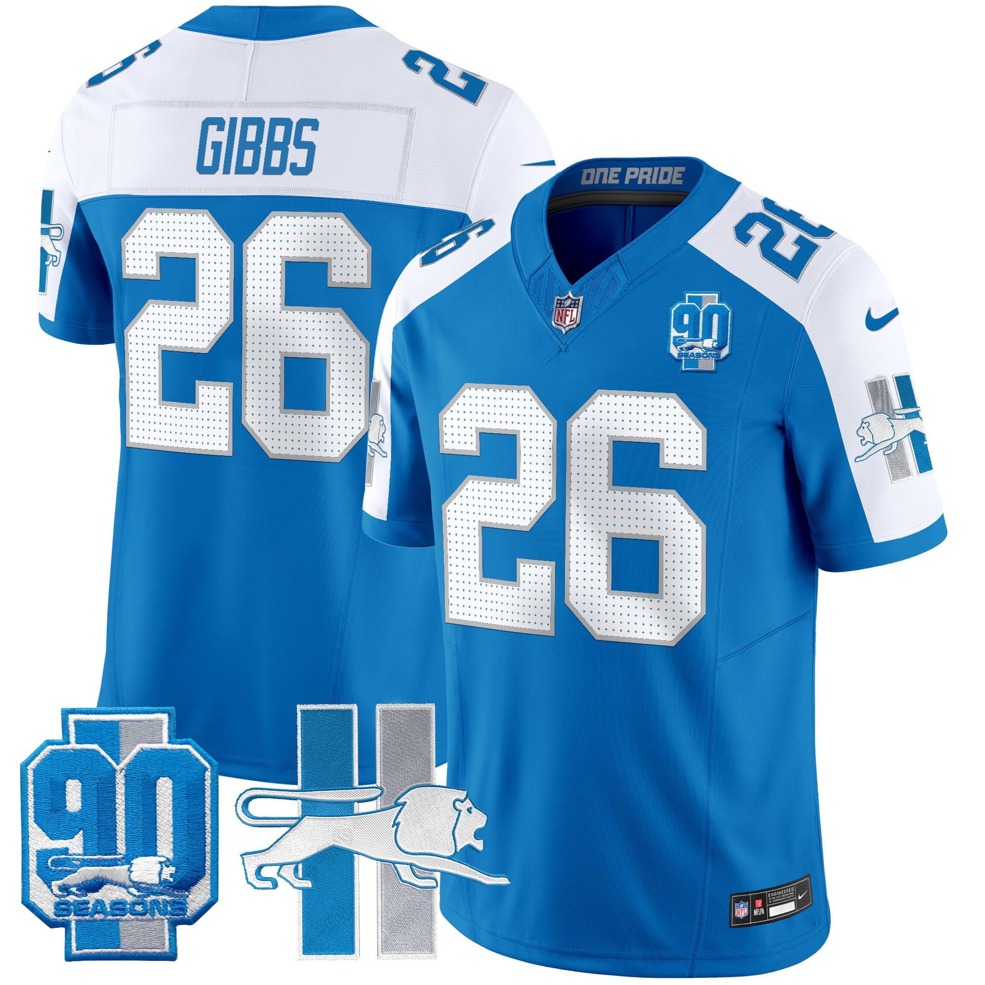 Blue Alternate - Jahmyr Gibbs