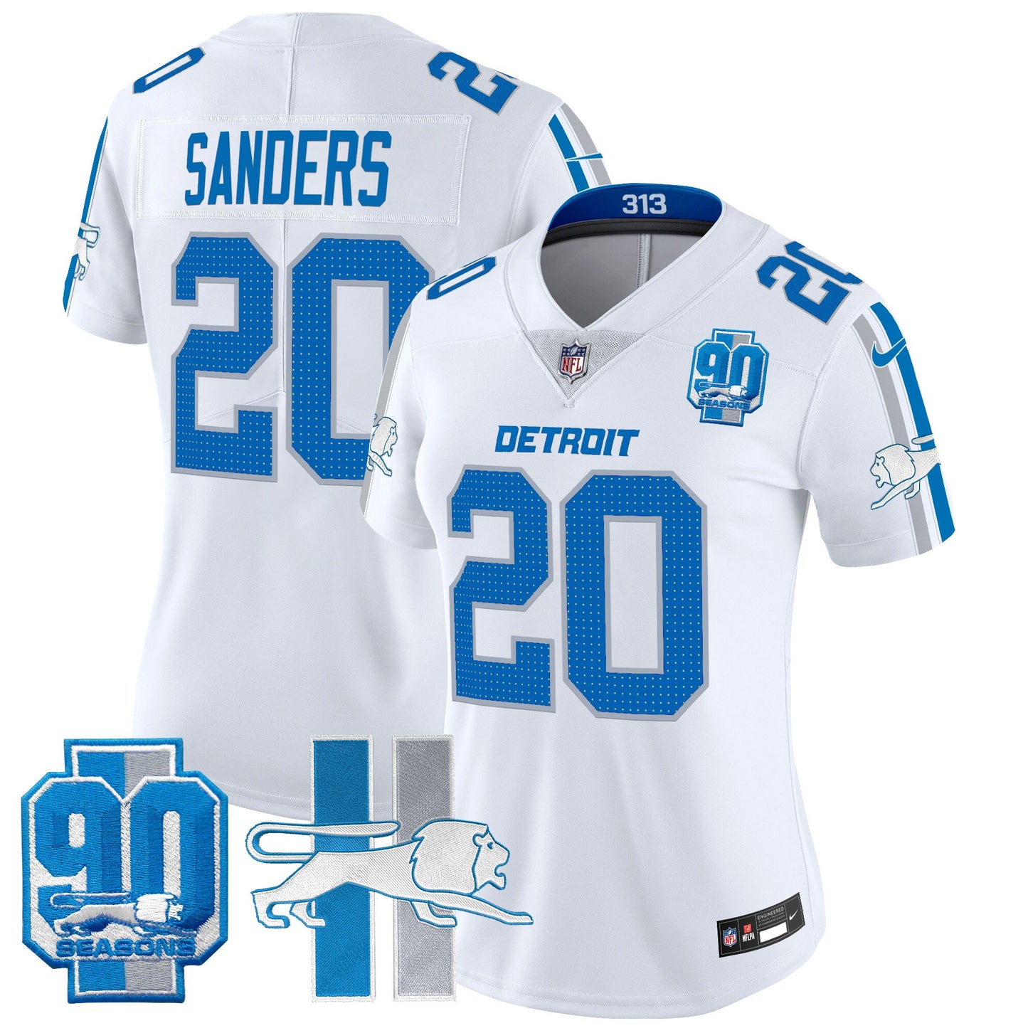 White - Barry Sanders