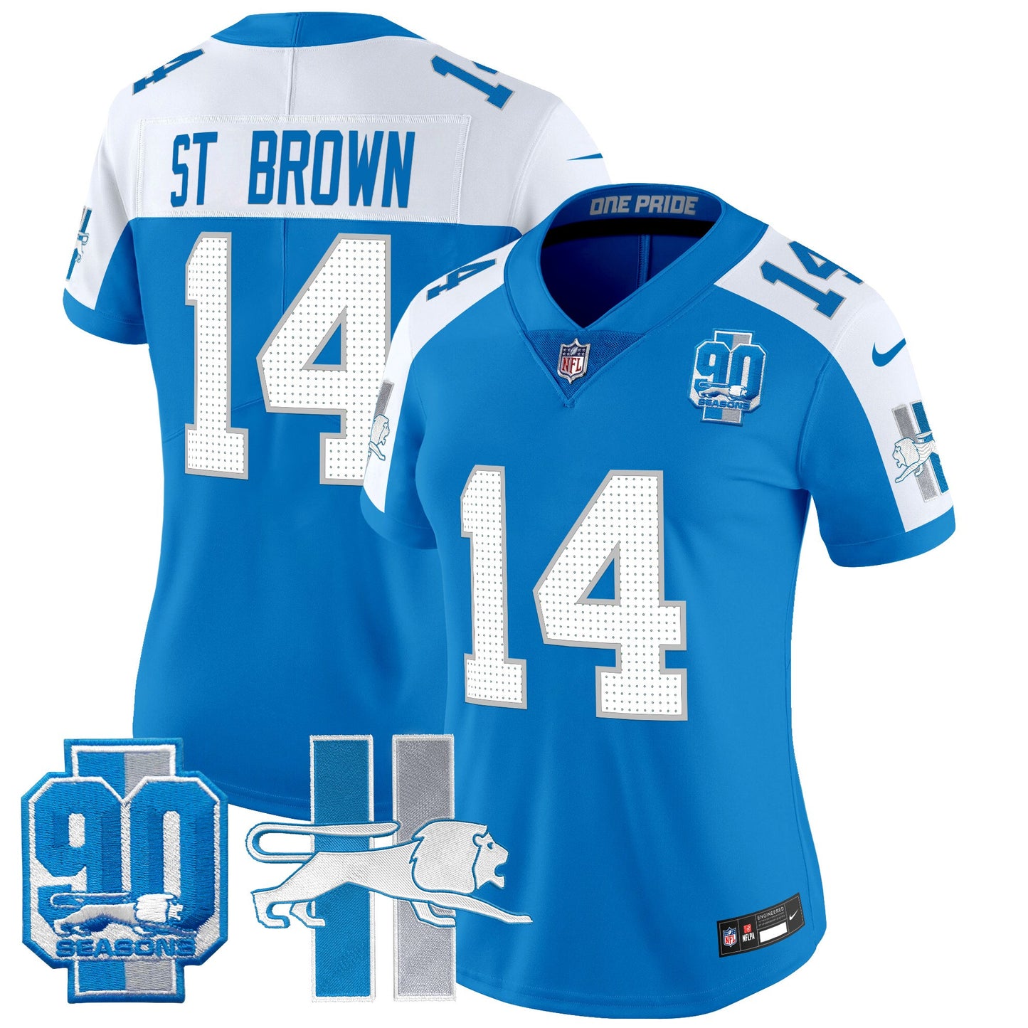 Blue Alternate - St. Brown