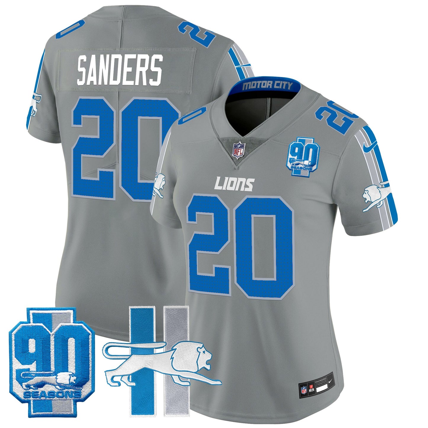 Gray - Barry Sanders