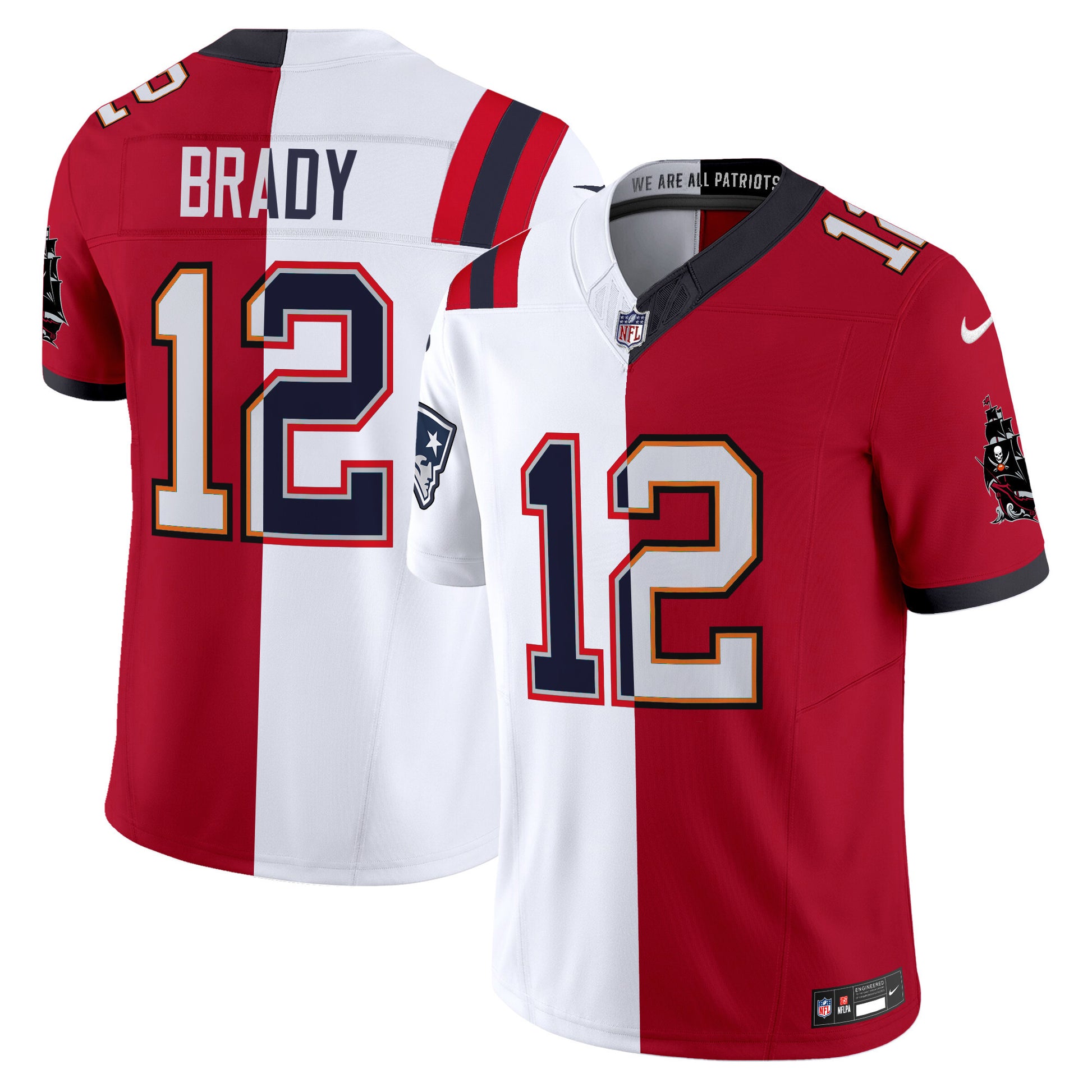 Tom Brady Split Vapor Limited Jersey
