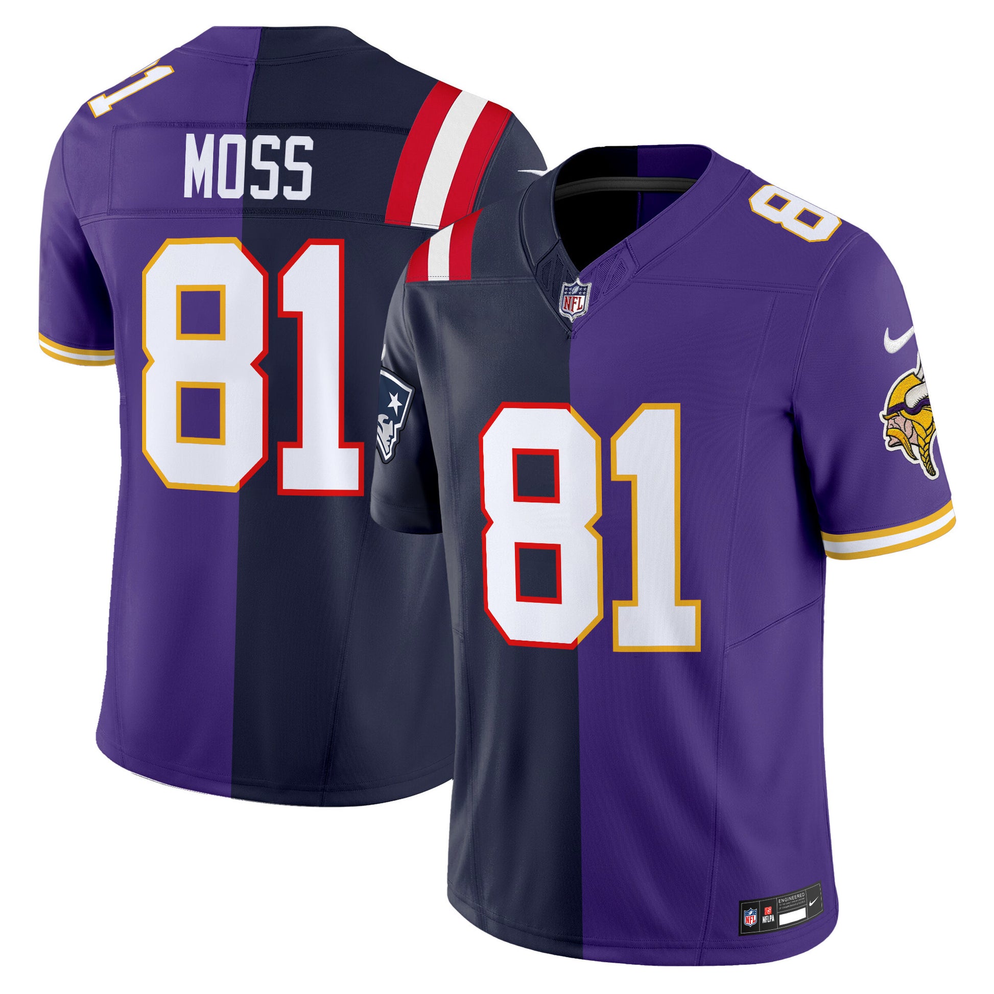Randy Moss Split Vapor Limited Jersey