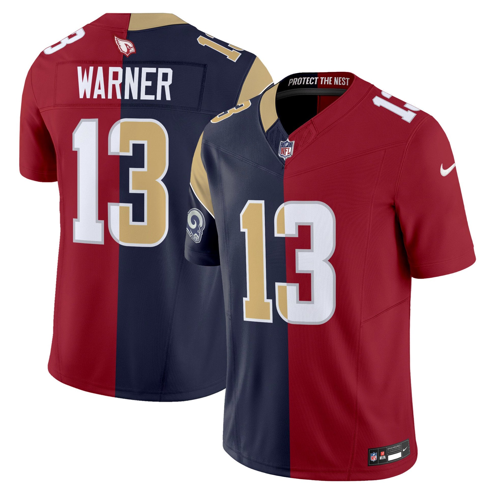Kurt Warner Split Vapor Limited Jersey