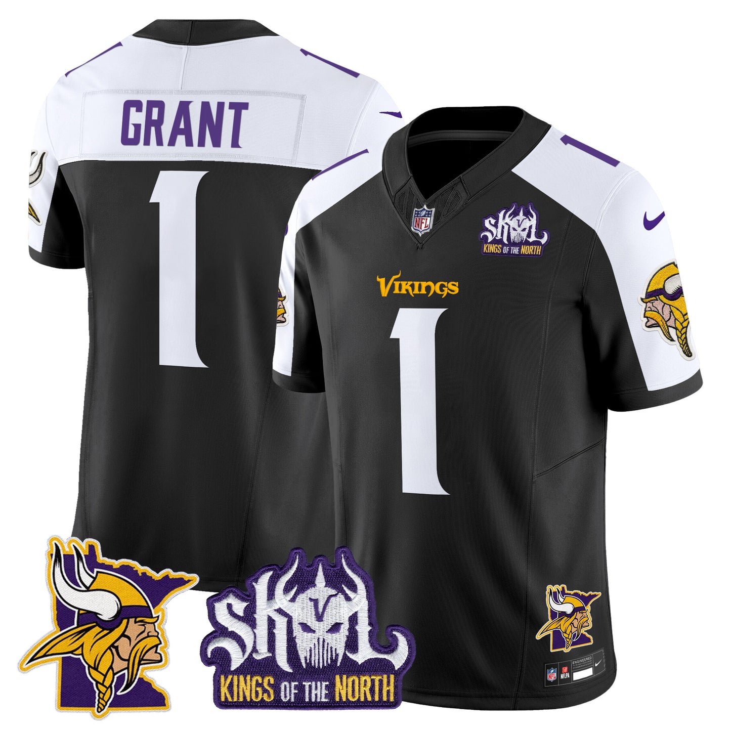 Black Alternate - Bud Grant