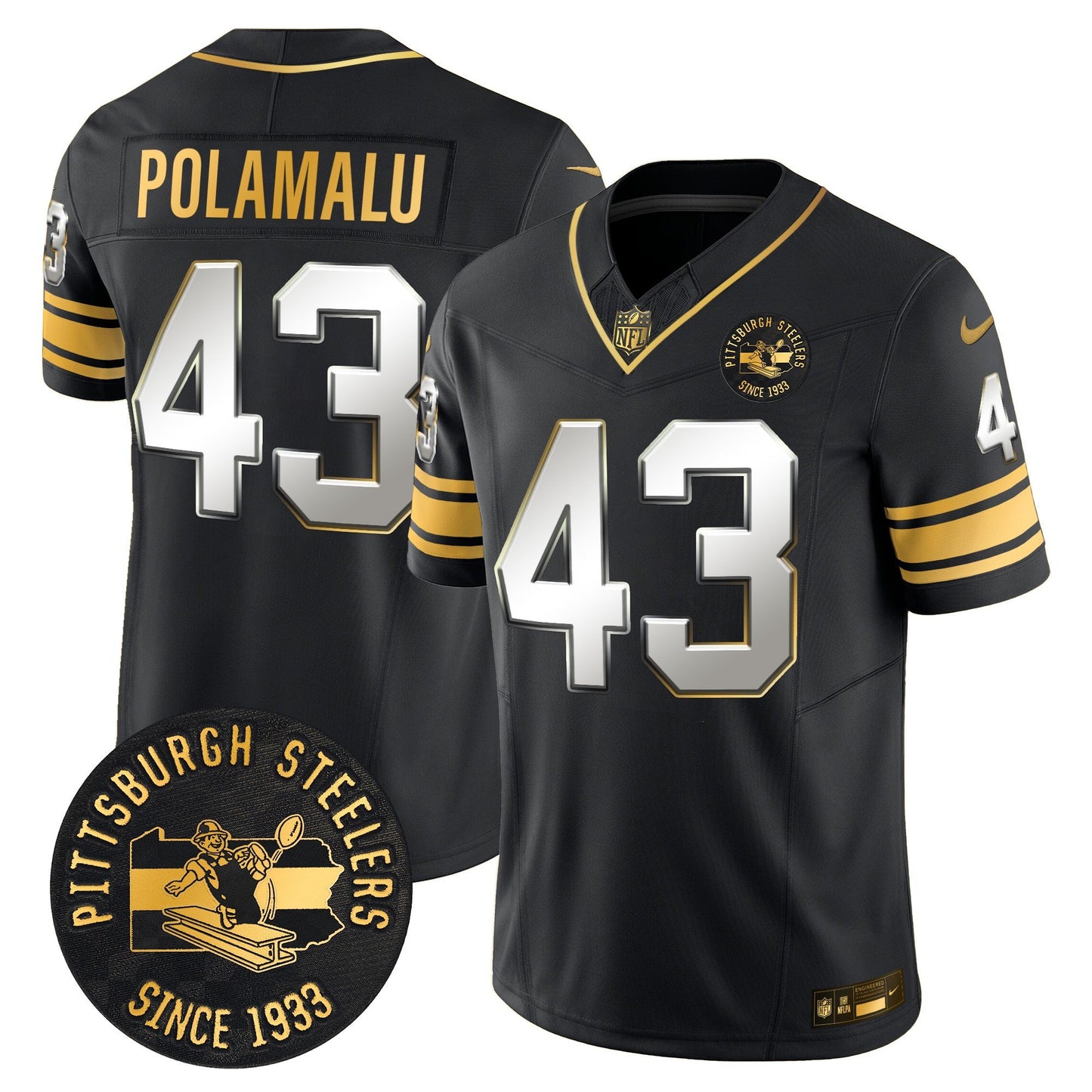 Black Limited - Troy Polamalu