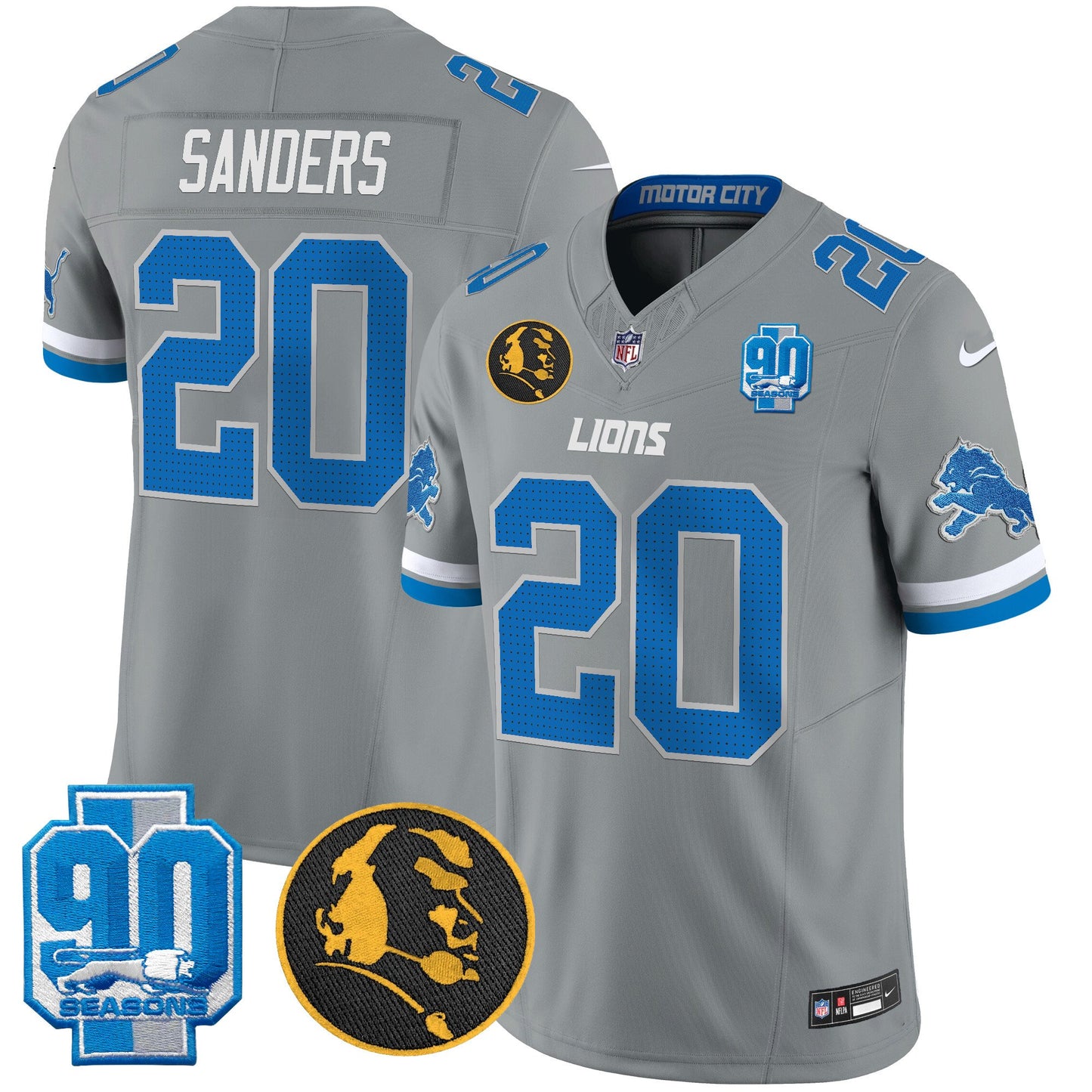 Gray - Barry Sanders