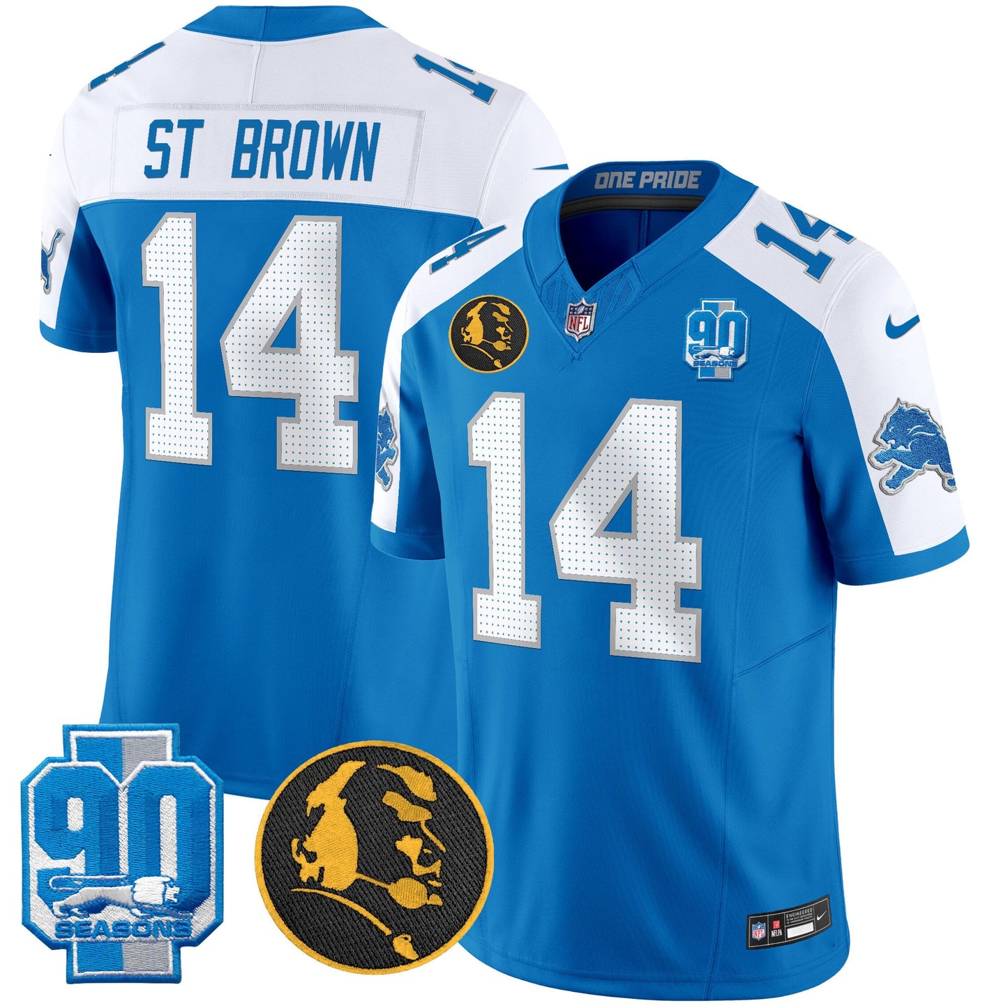Blue Alternate - St. Brown