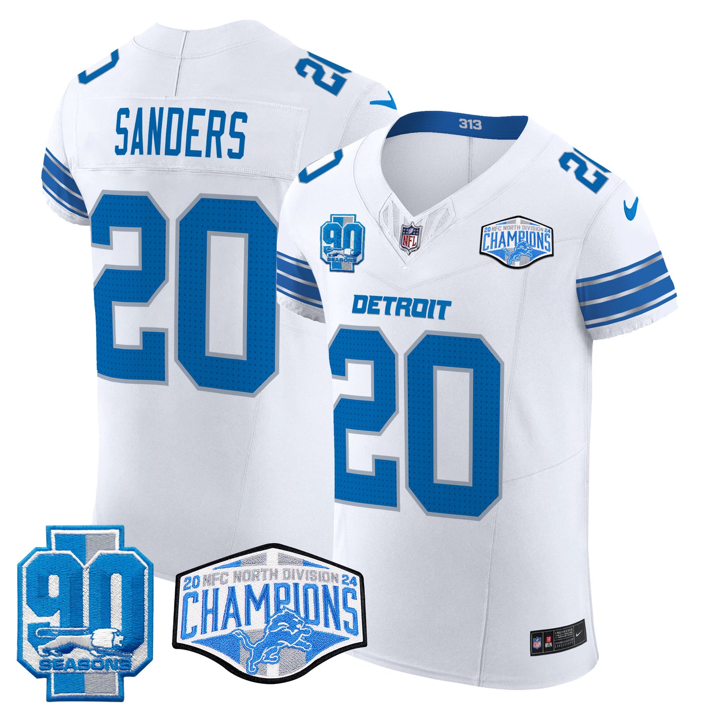 White - Barry Sanders