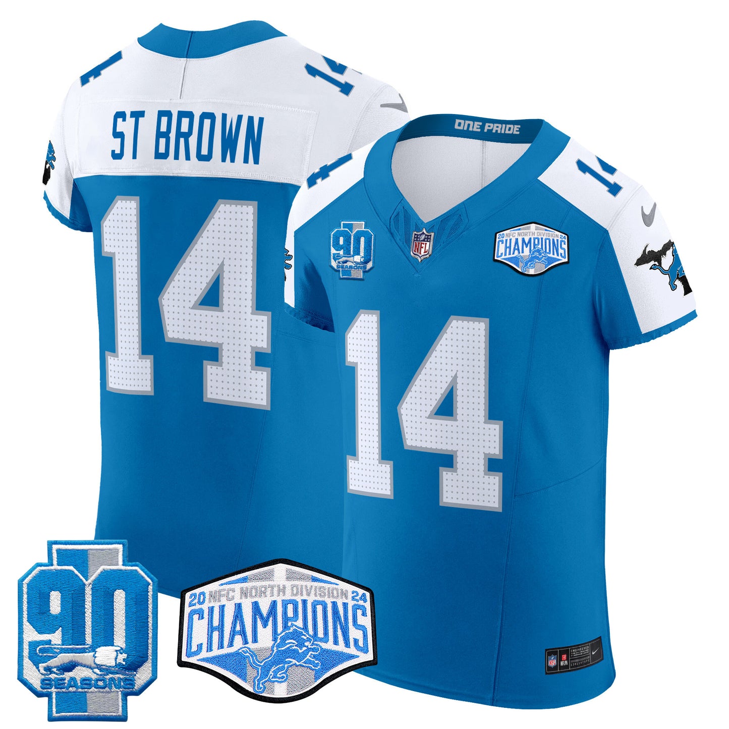 Blue Alternate - St. Brown