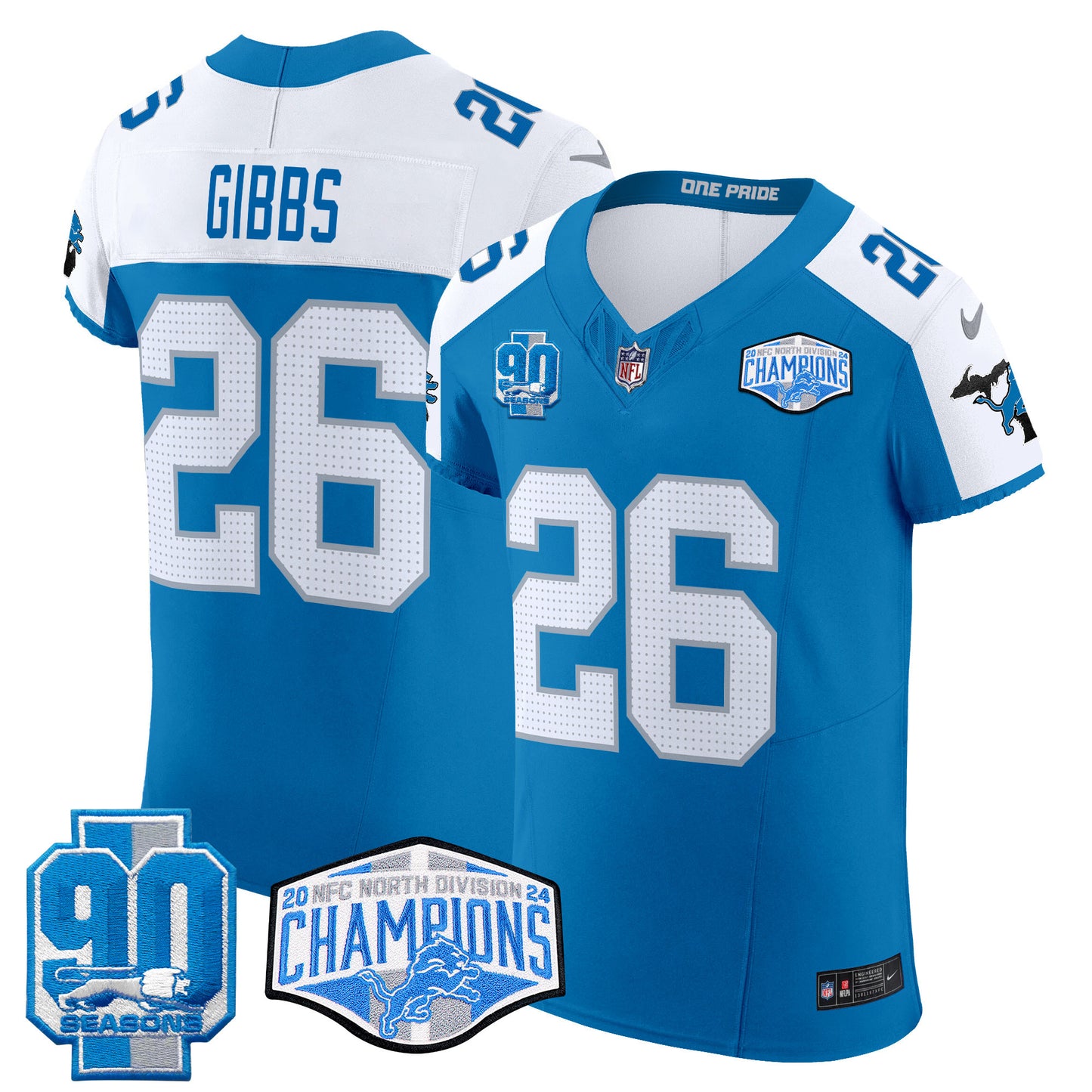 Blue Alternate - Jahmyr Gibbs