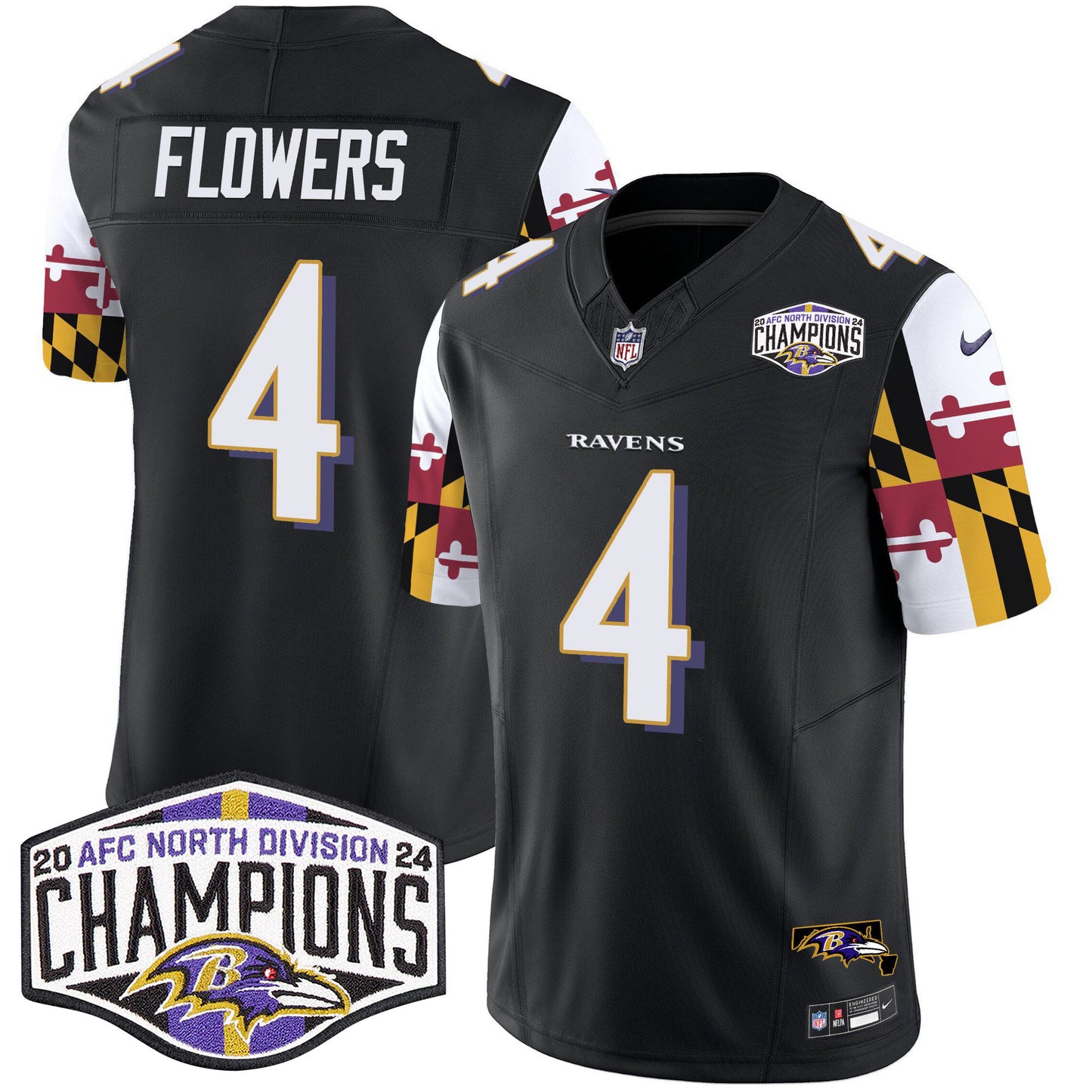 Black - Zay Flowers