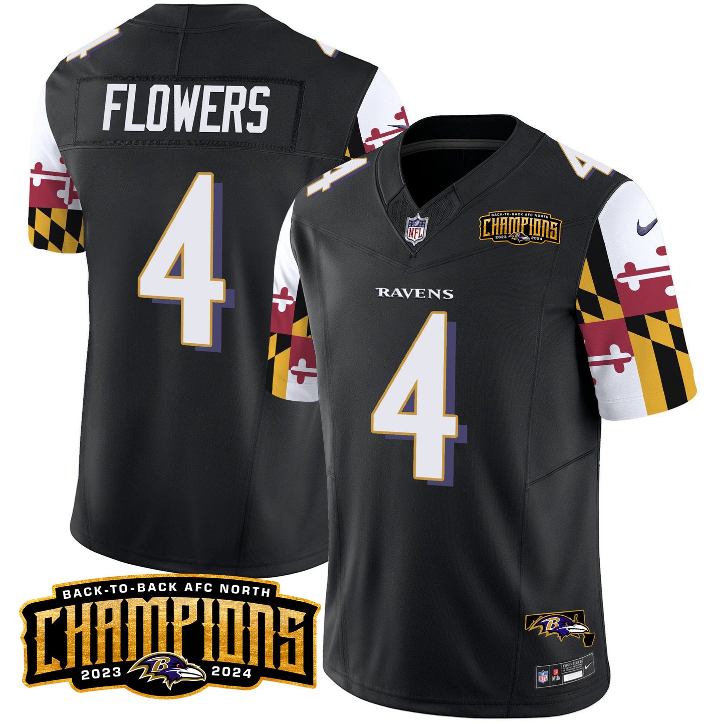 Black - Zay Flowers