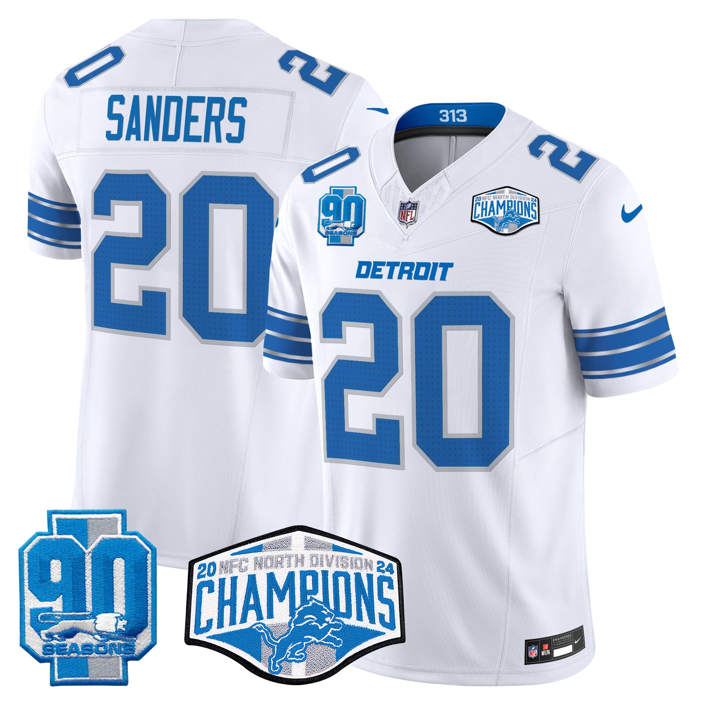 White - Barry Sanders