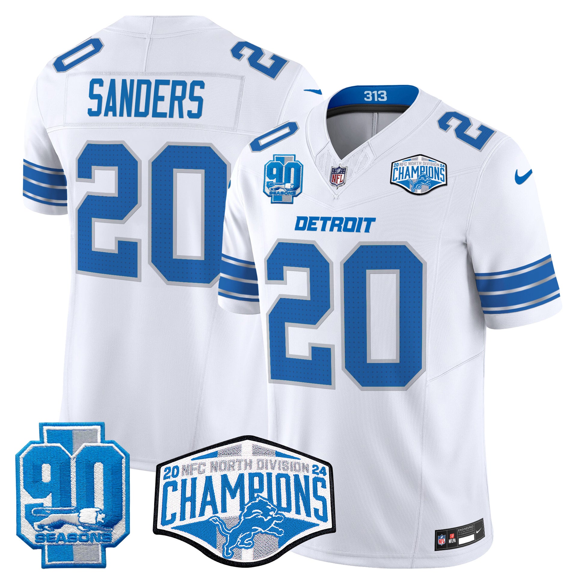 White - Barry Sanders