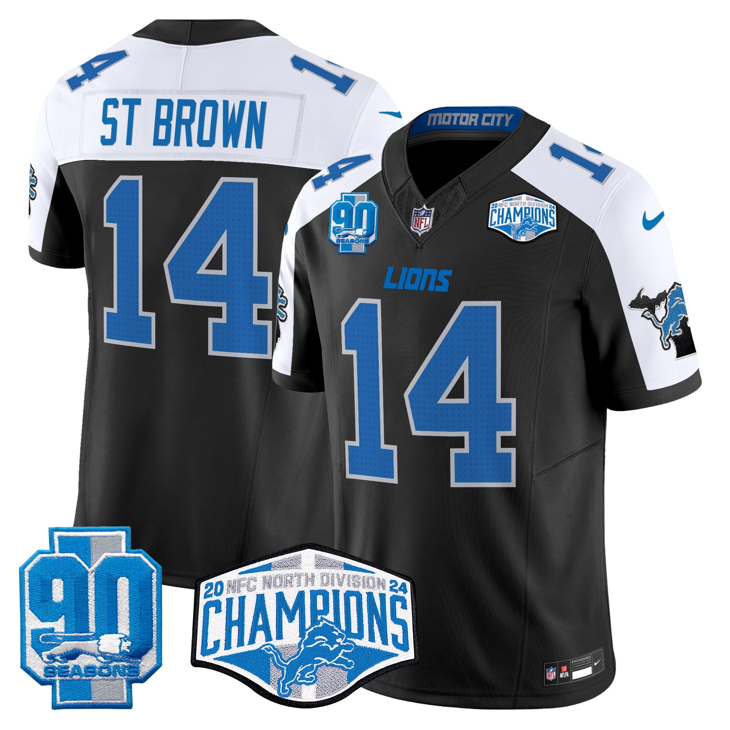 Black Alternate - St. Brown