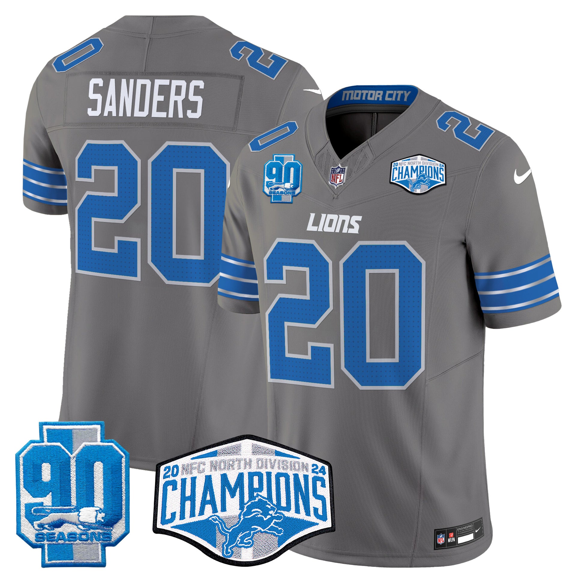 Gray - Barry Sanders