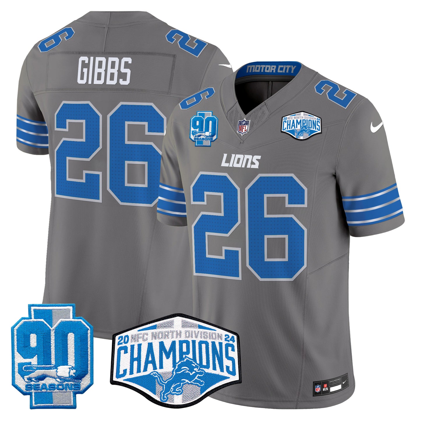 Gray - Jahmyr Gibbs