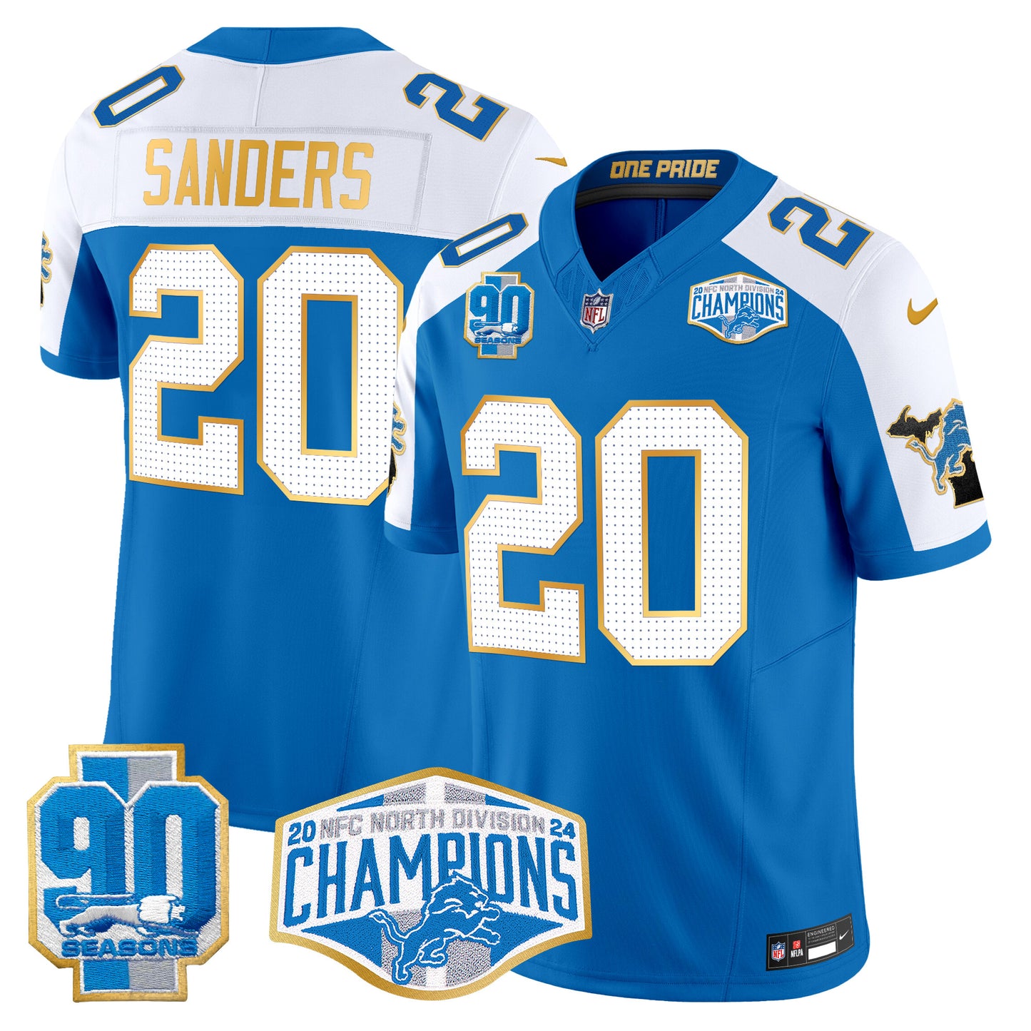 Blue Alternate - Barry Sanders