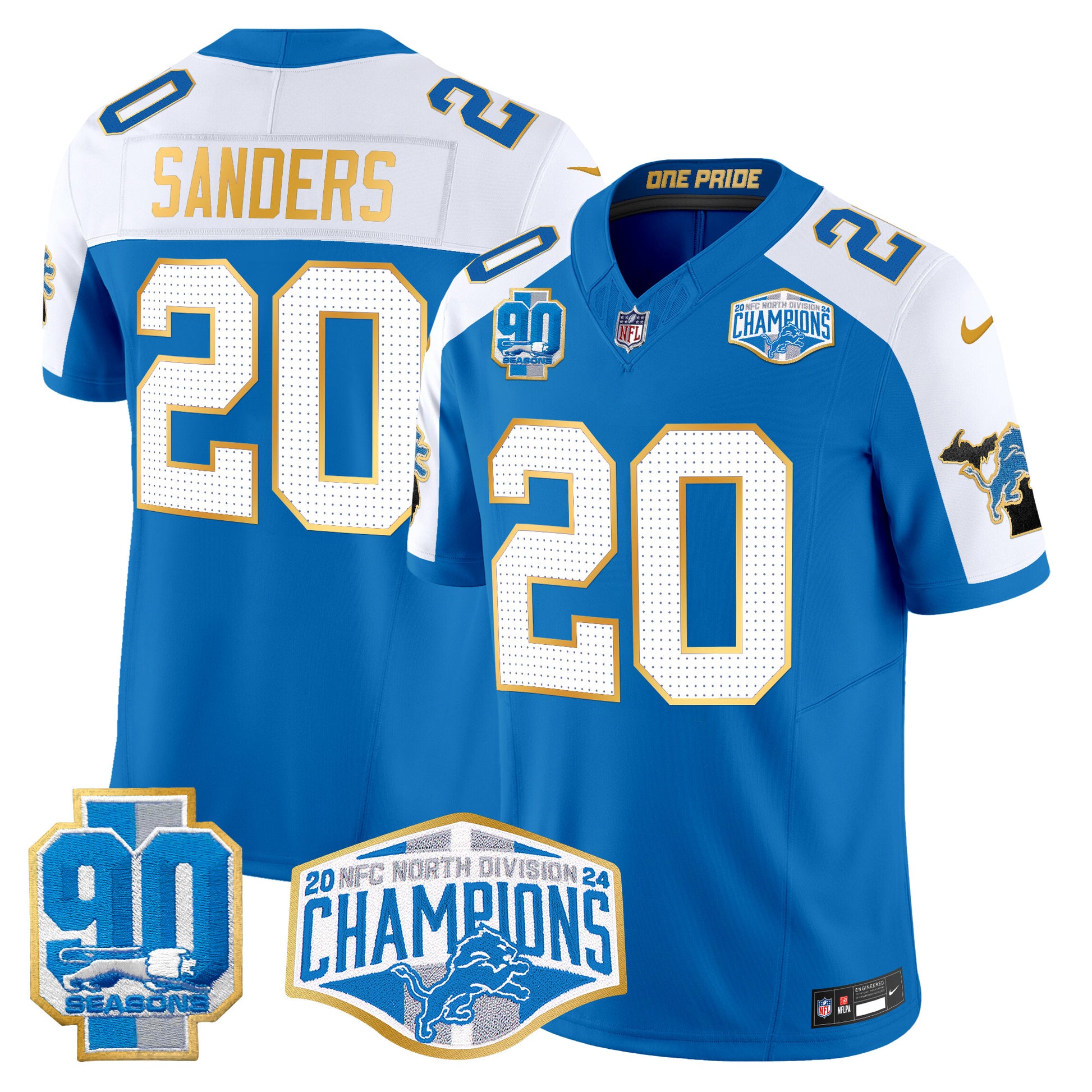 Blue Alternate - Barry Sanders