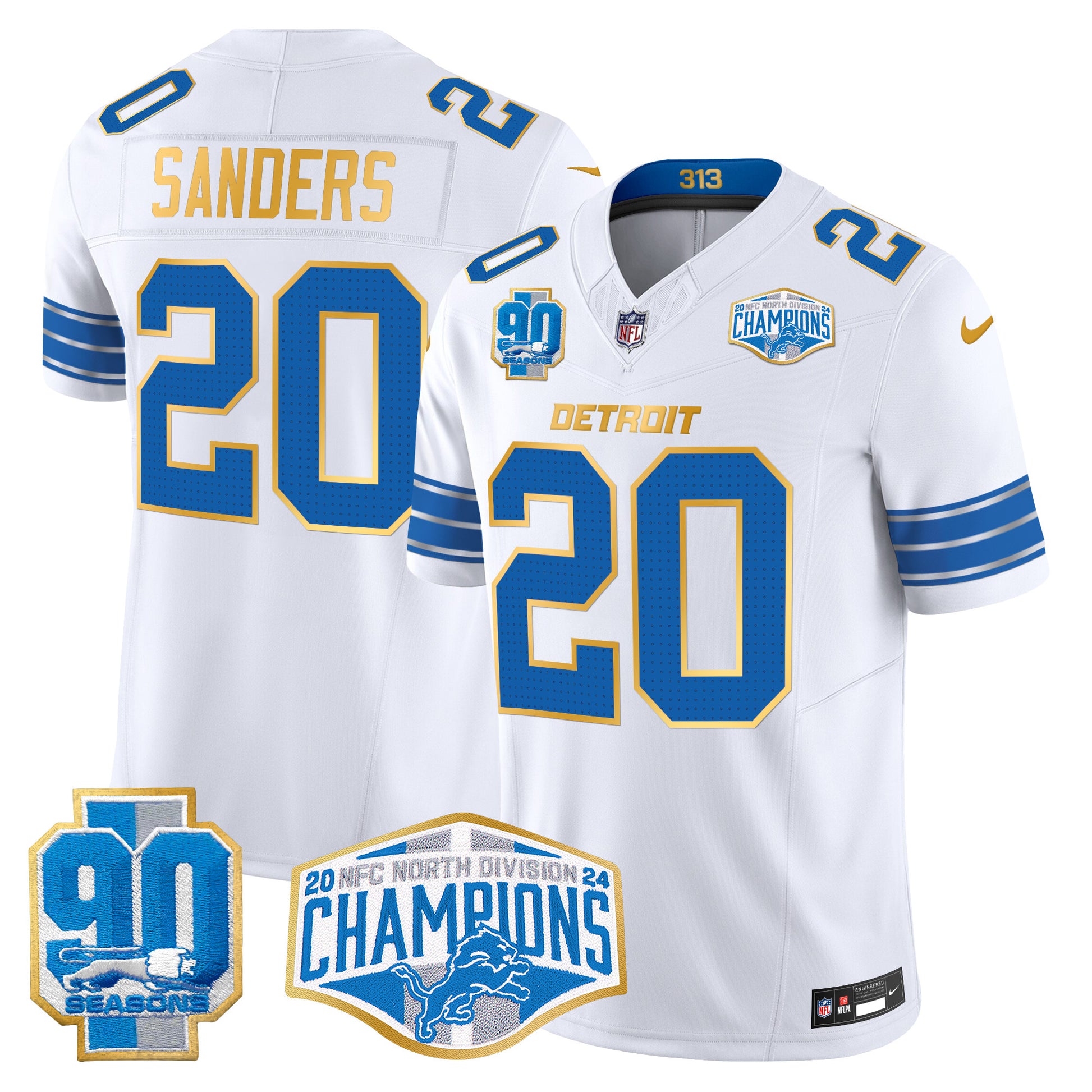 White - Barry Sanders
