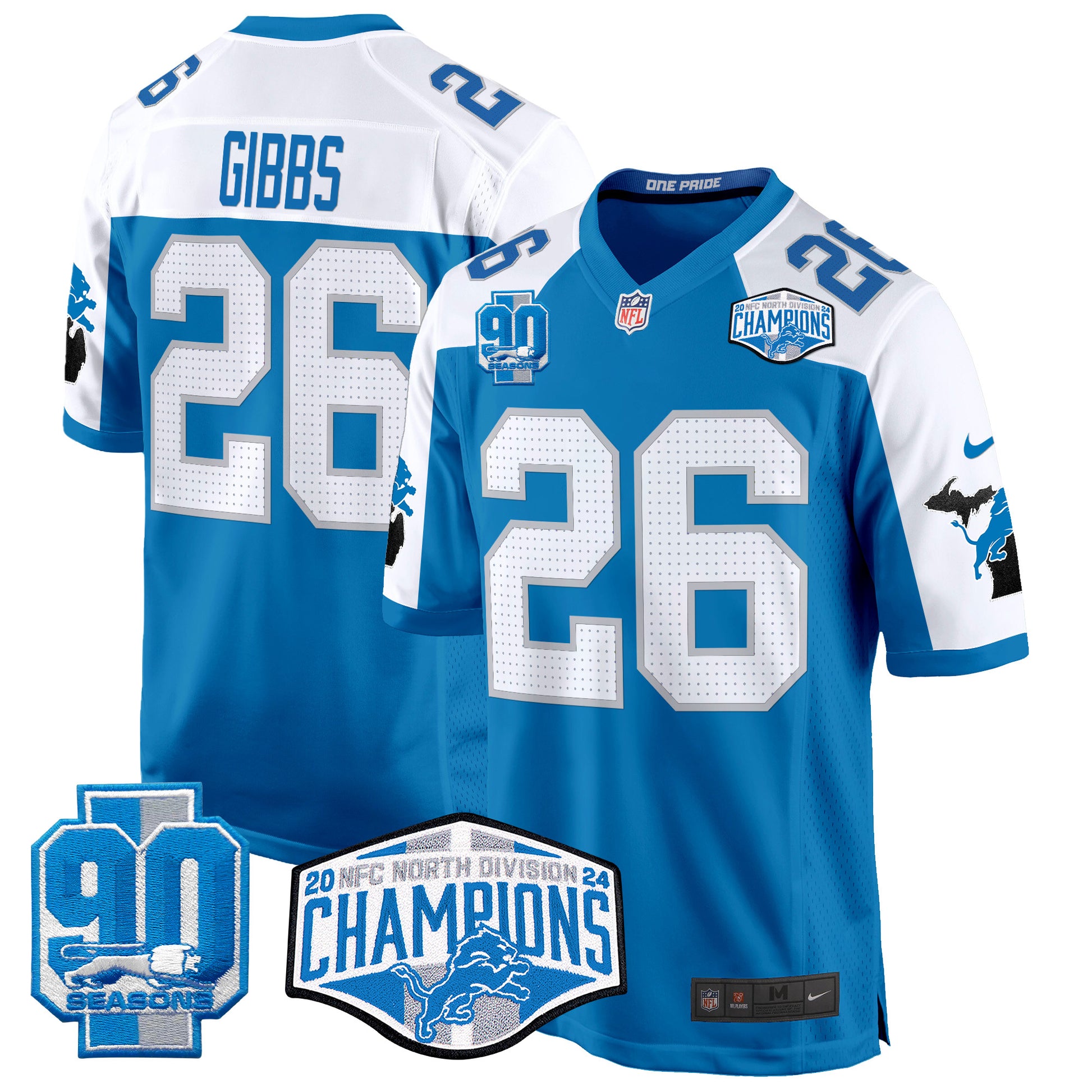Blue Alternate - Jahmyr Gibbs