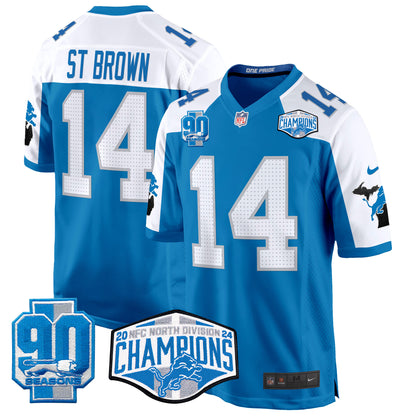 Blue Alternate - St. Brown