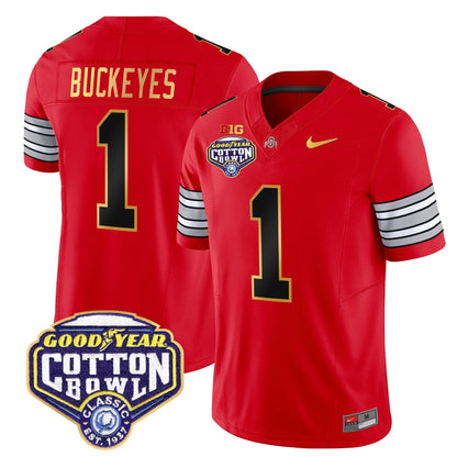 Red - #1 Buckeyes