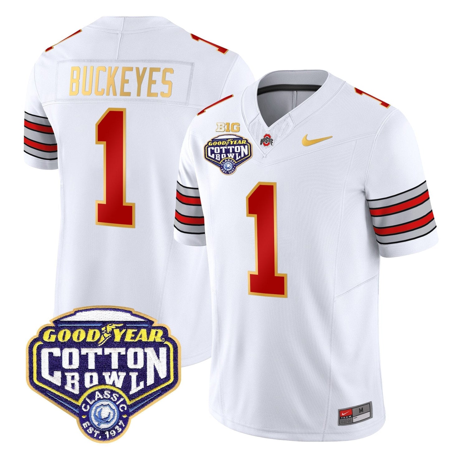 White - #1 Buckeyes