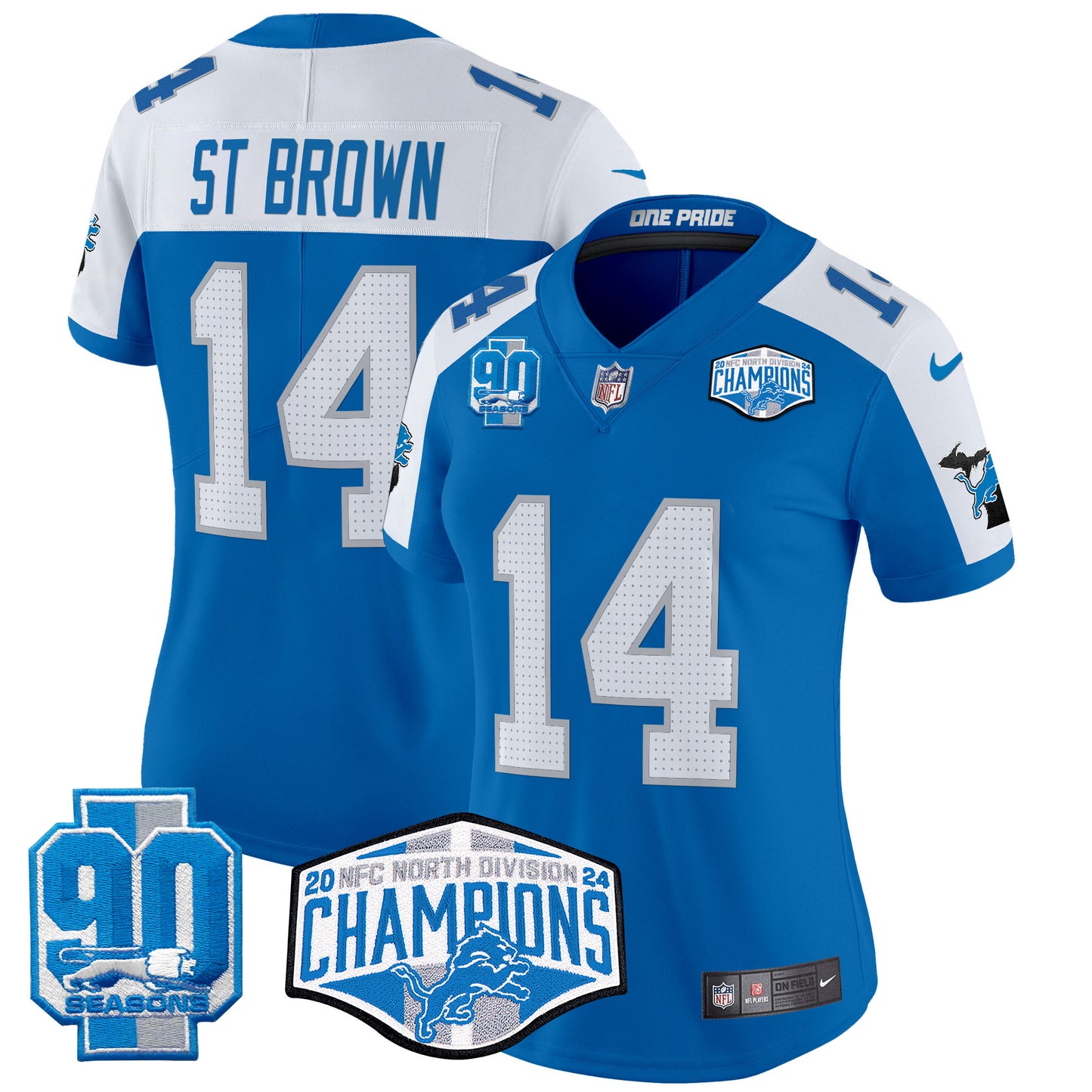 Blue Alternate - St. Brown