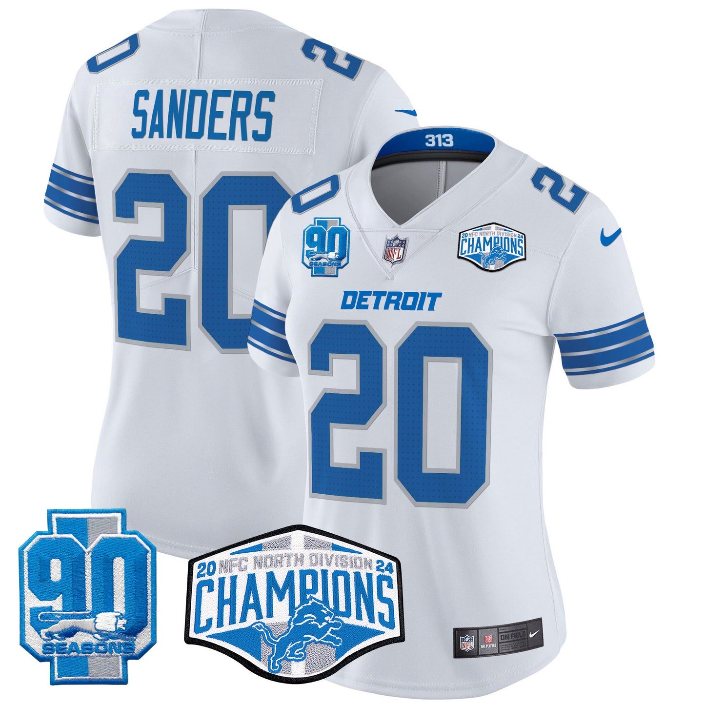 White - Barry Sanders
