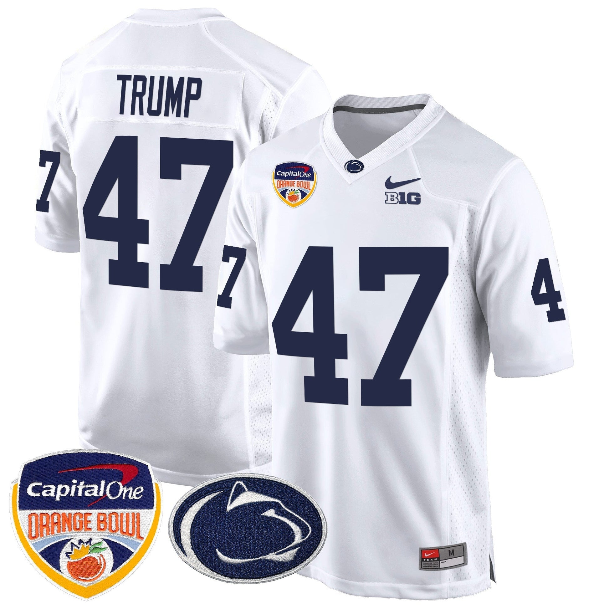 White - Donald Trump
