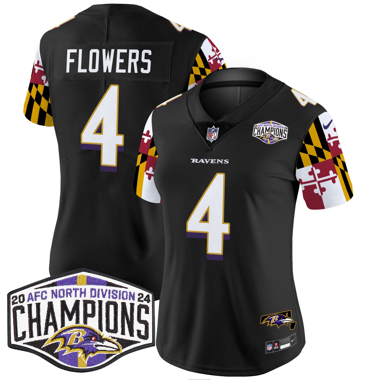 Black - Zay Flowers