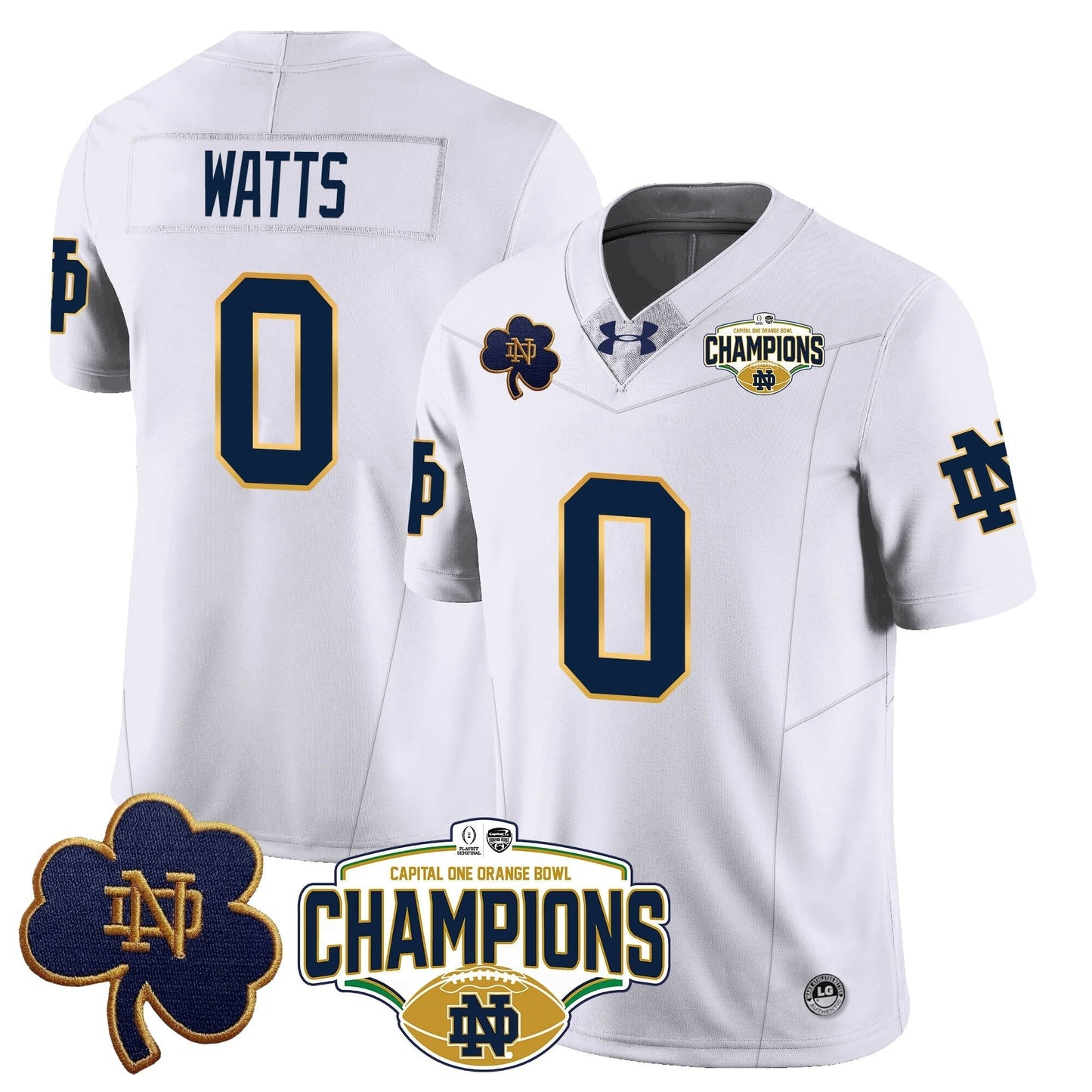 White - Xavier Watts - 0