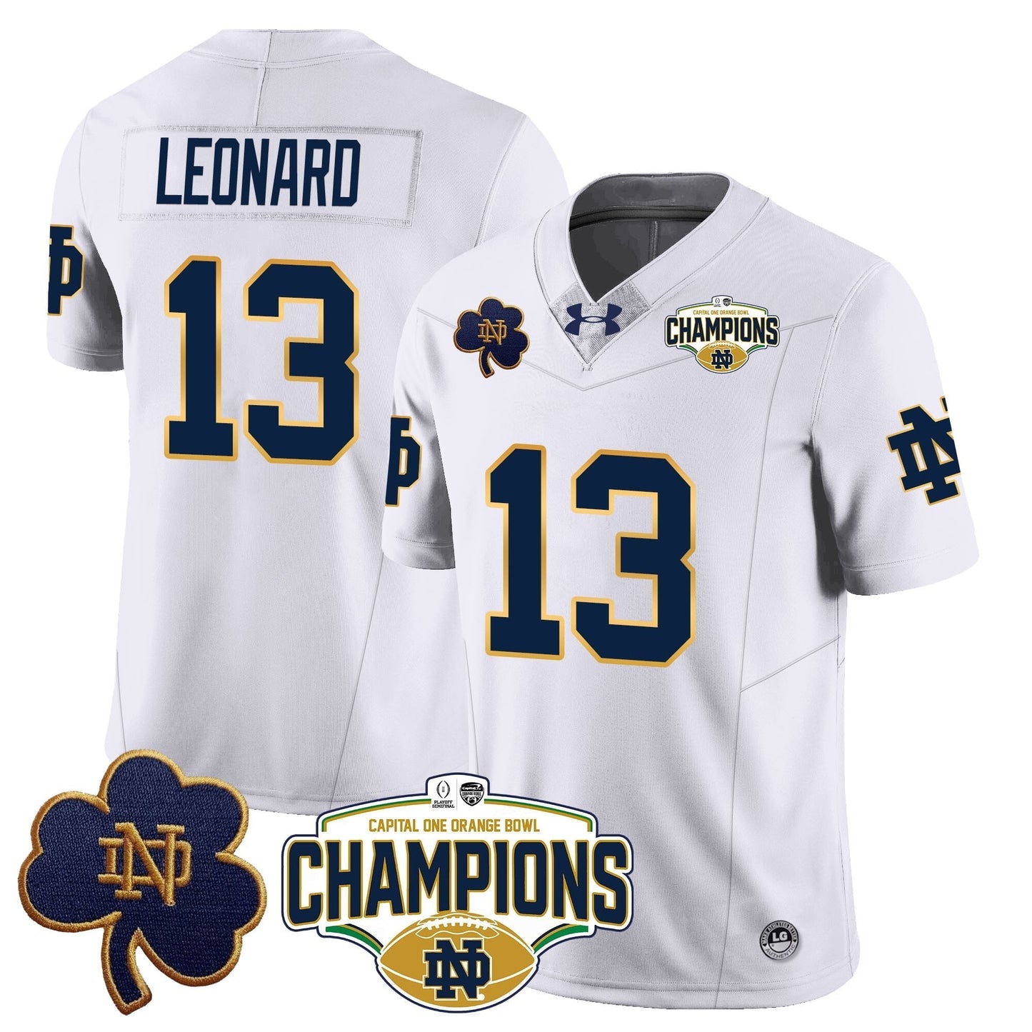 White - Riley Leonard - 13
