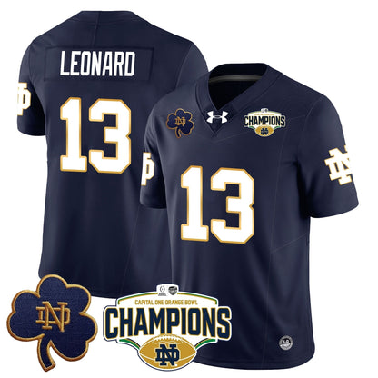 Navy - Riley Leonard - 13