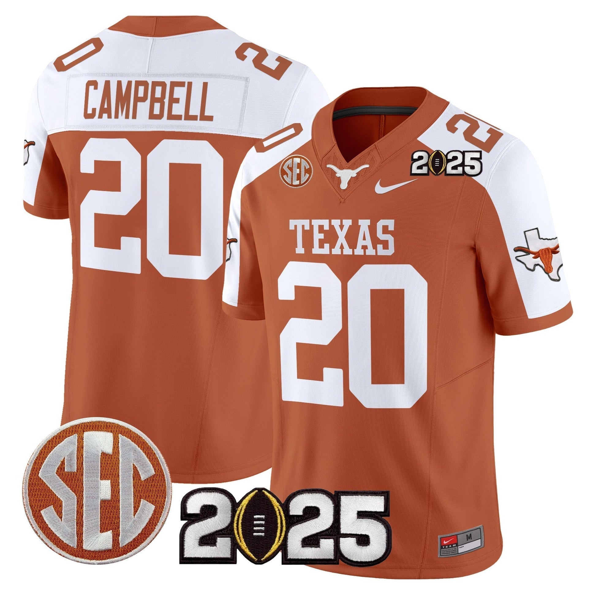 Orange Alternate - Earl Campbell