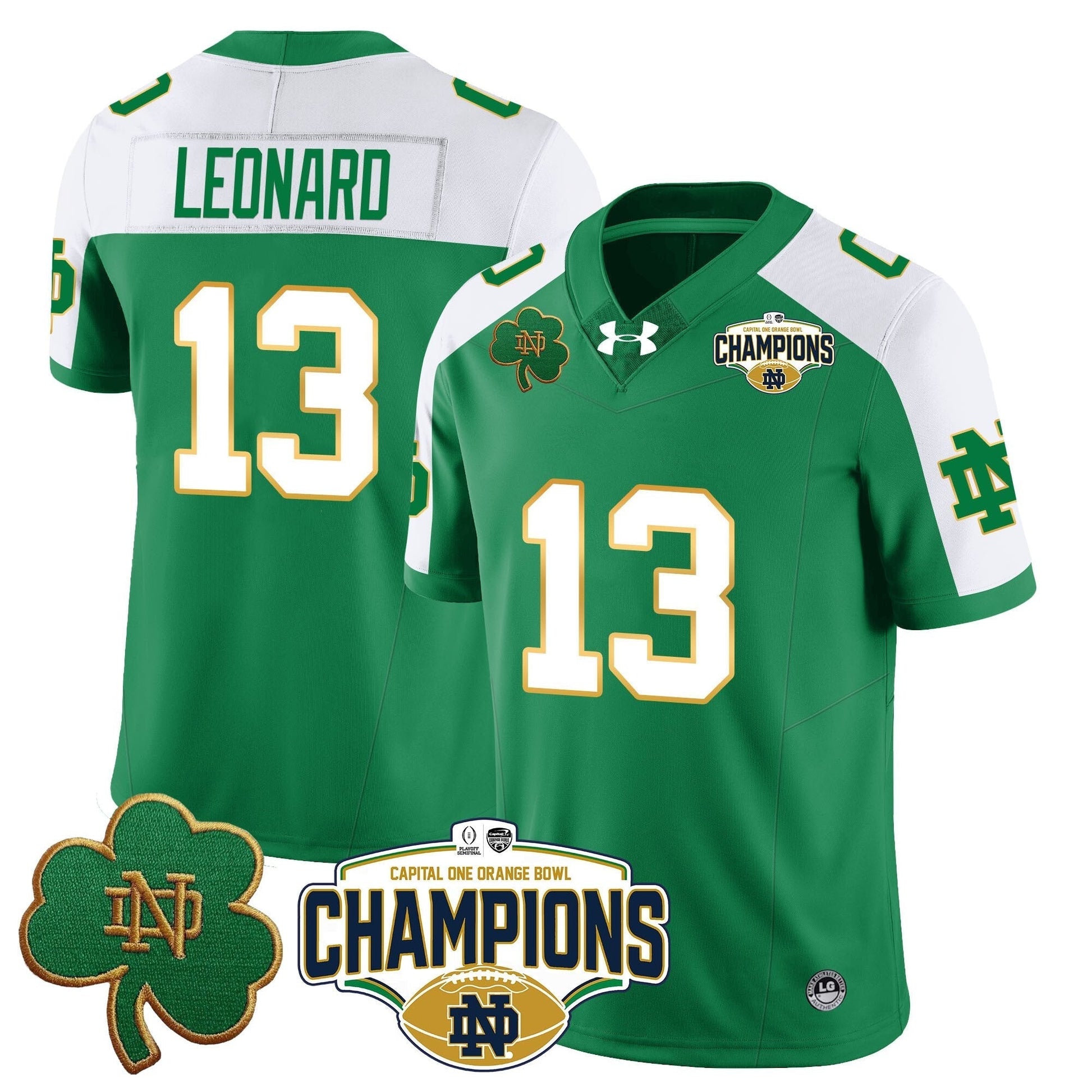 Green Alternate - Riley Leonard - 13