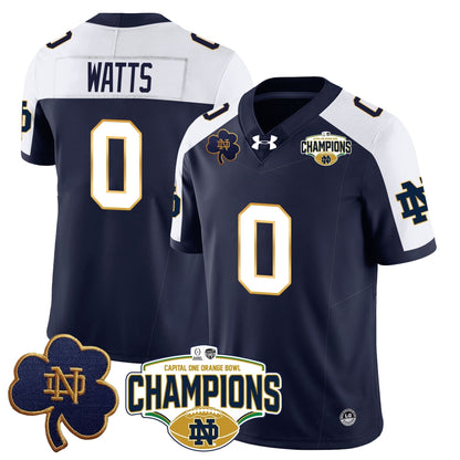 Navy Alternate - Xavier Watts - 0