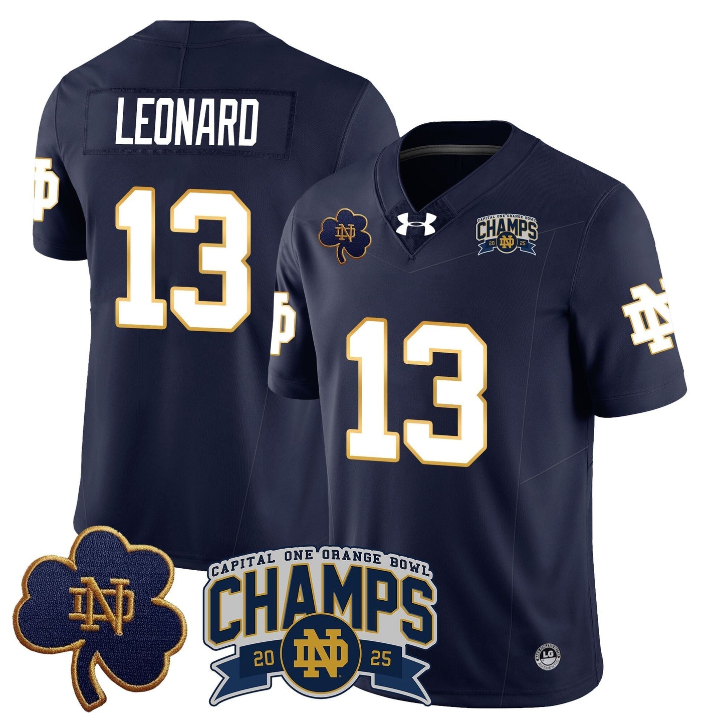 Navy - Riley Leonard - 13