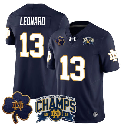 Navy - Riley Leonard - 13