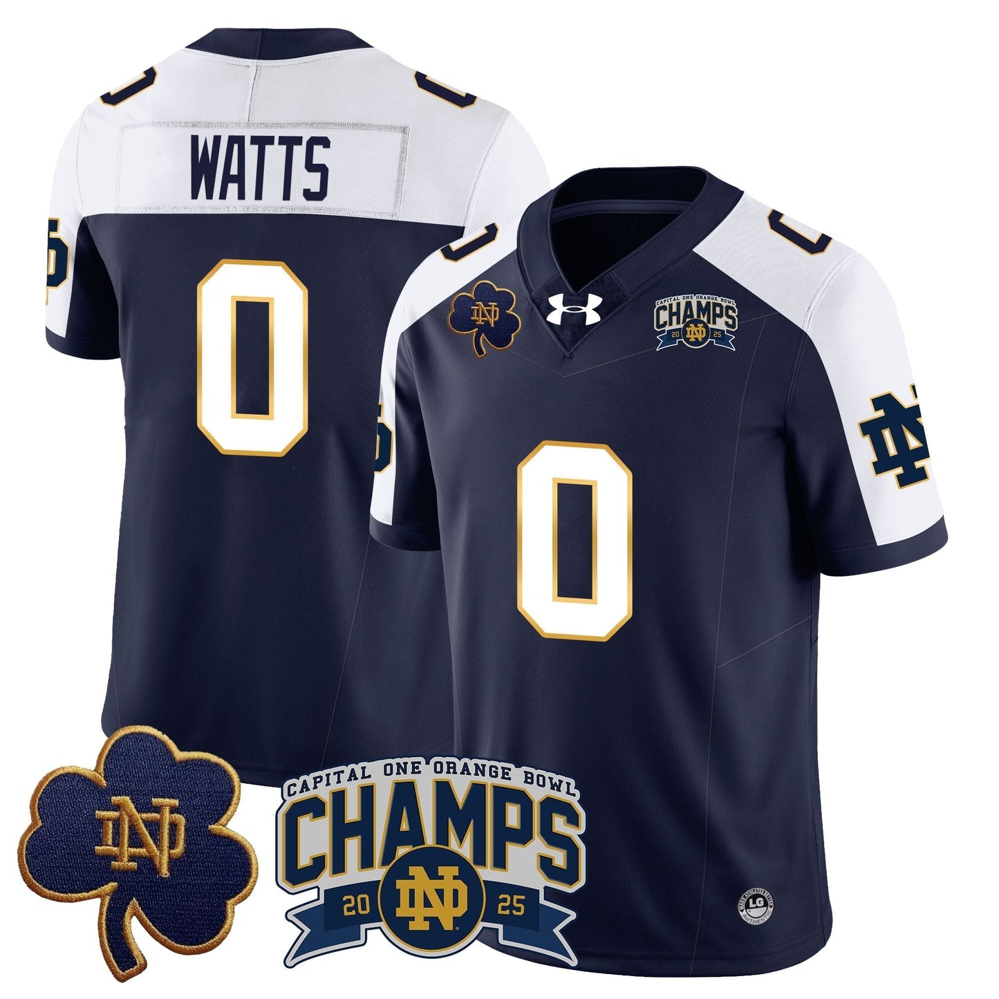 Navy Alternate - Xavier Watts - 0