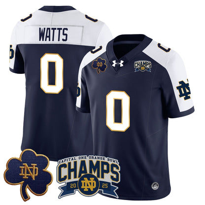 Navy Alternate - Xavier Watts - 0