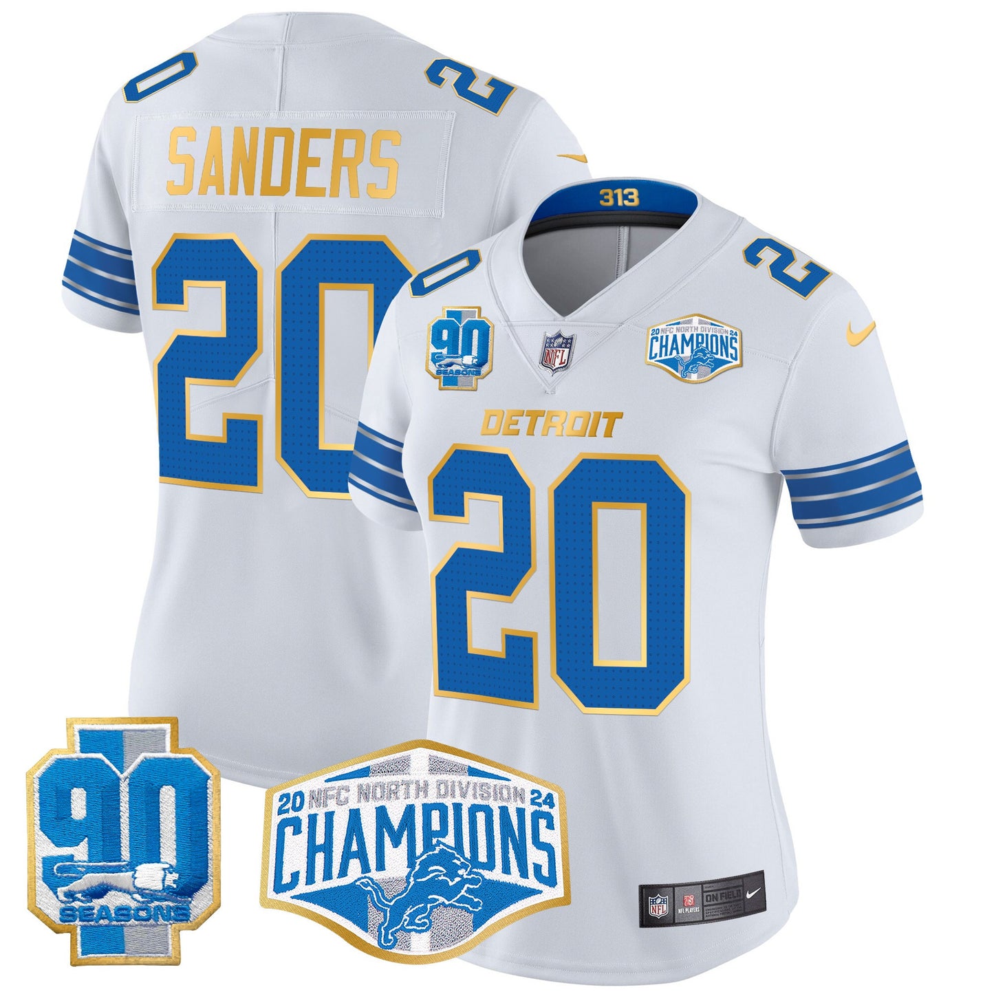 White - Barry Sanders