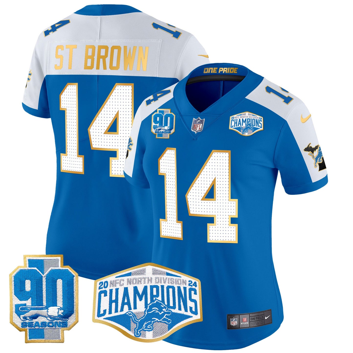 Blue Alternate - St. Brown