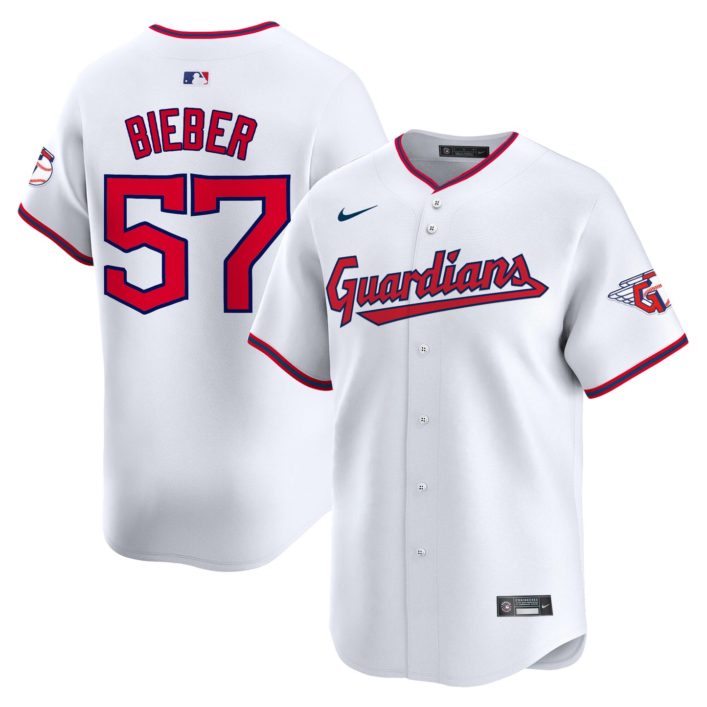 White - Shane Bieber