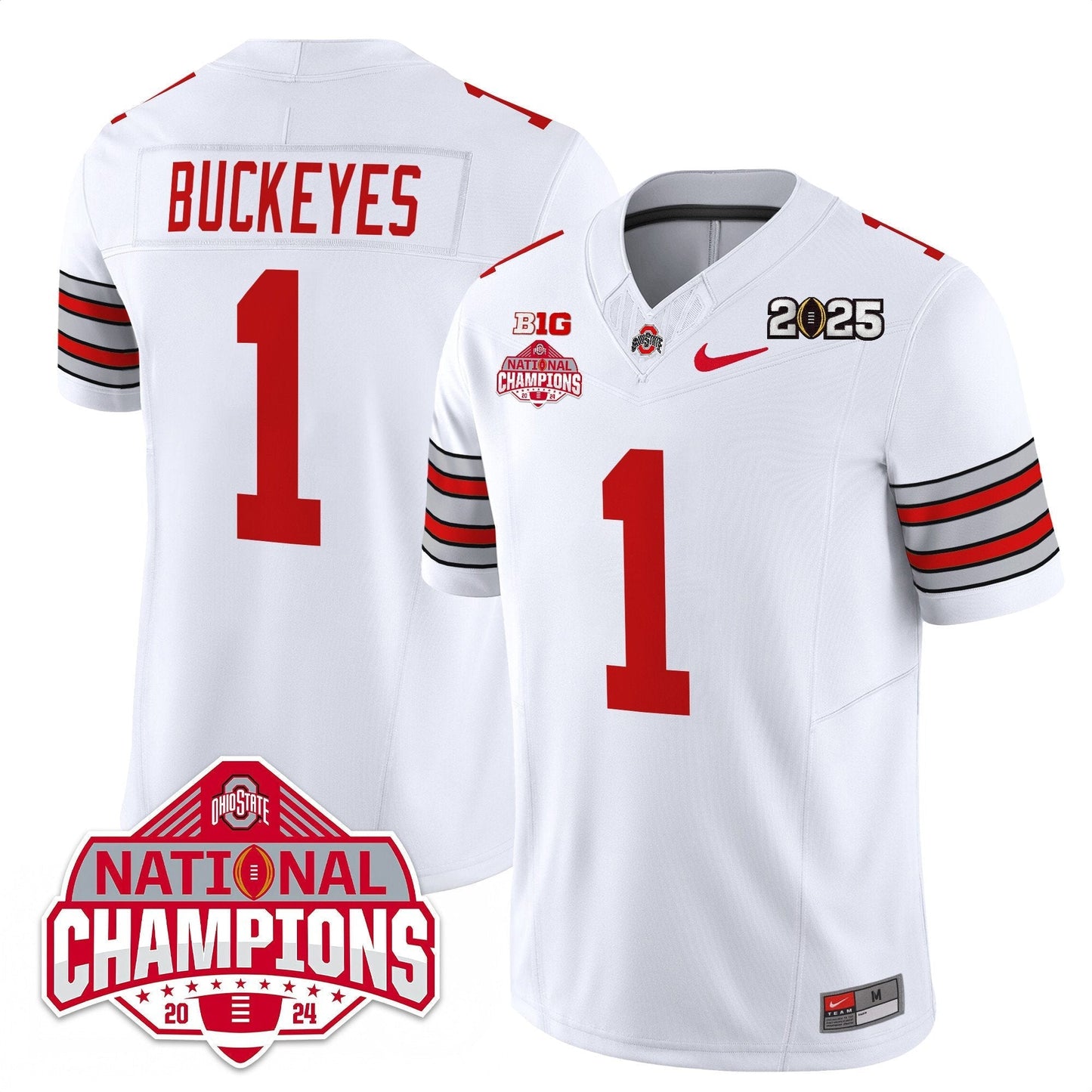 White - #1 Buckeyes