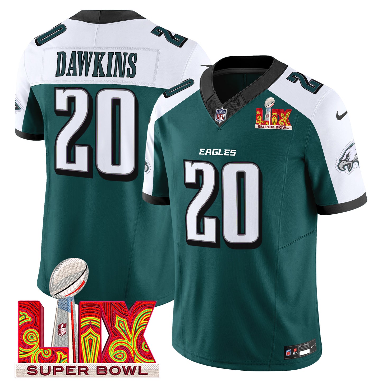 Green Alternate - Brian Dawkins
